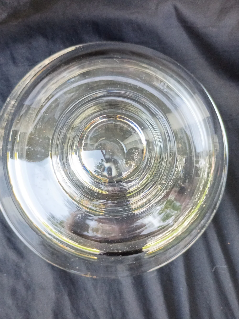 Holiday Time New 8” Clear Glass Covered Cheese Plate with Original Box